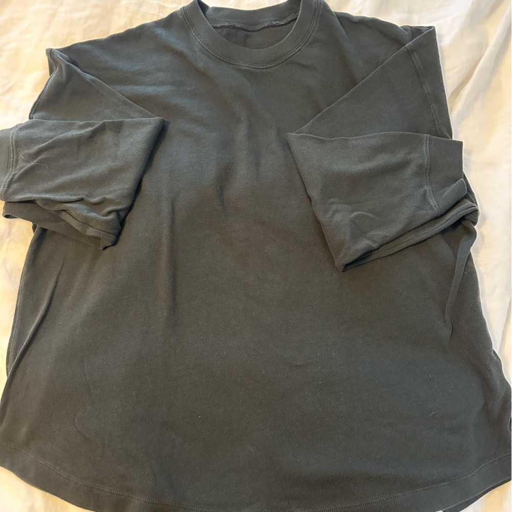 Jenni Kayne Dark Gray Long Sleeve Tee